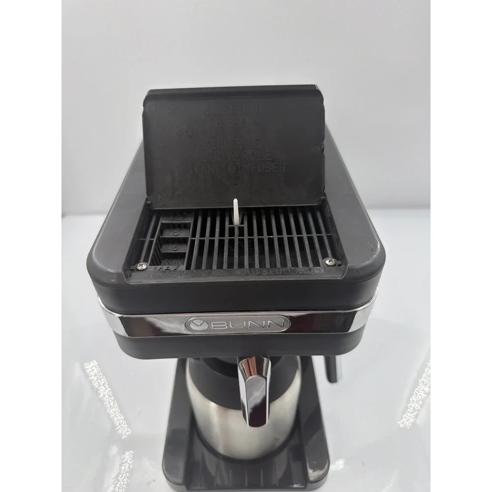 Bunn My Cafe MCU Multi-Cup Coffee Maker Black Stainless Thermal Carafe